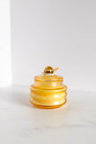 Yellow Glass Meyer Lemon Candle