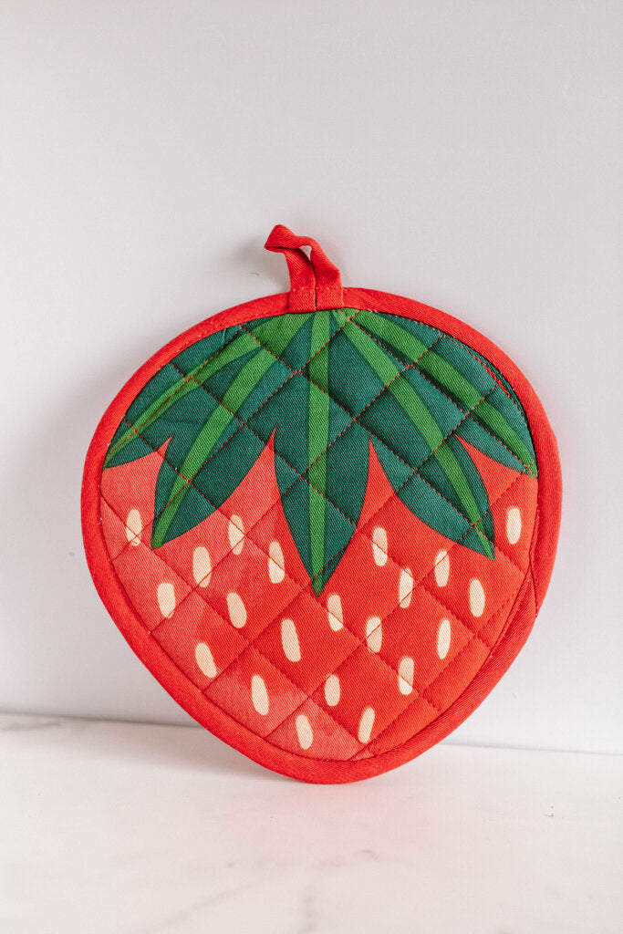 Shaped Berry Sweet Potholder