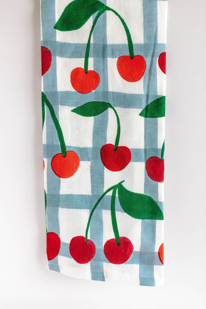 Very Cherry Dishtowel