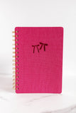 Pink Punch Bow Notebook