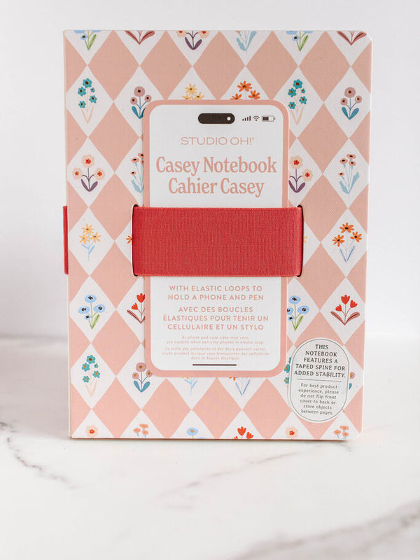 Meadow Lane Casey Notebook with Phone Loop