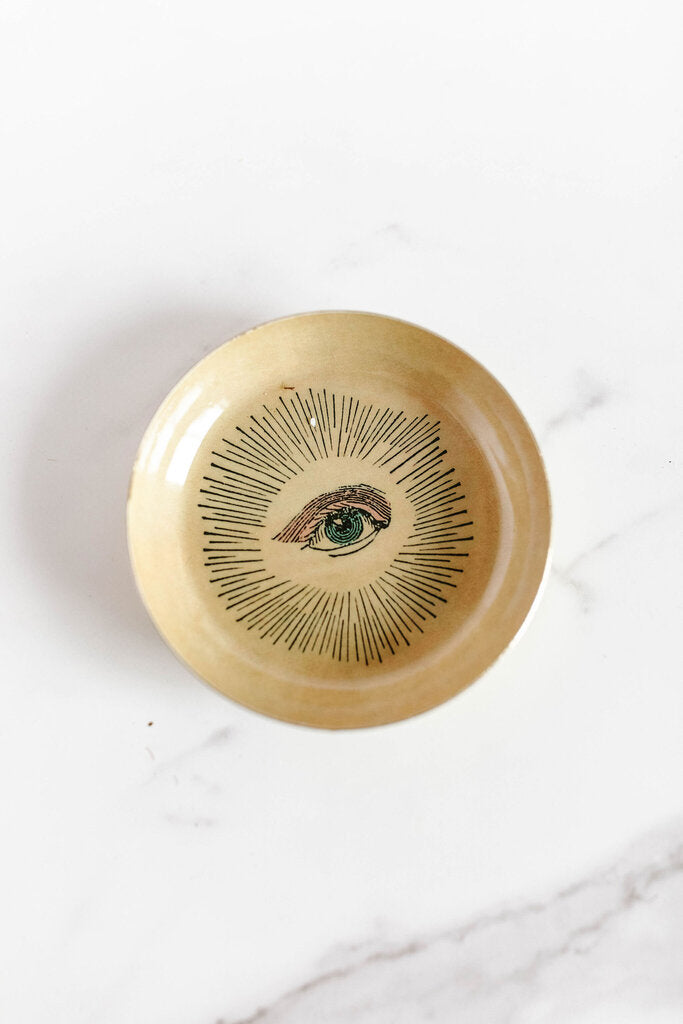 Round Eye Enamel Tray