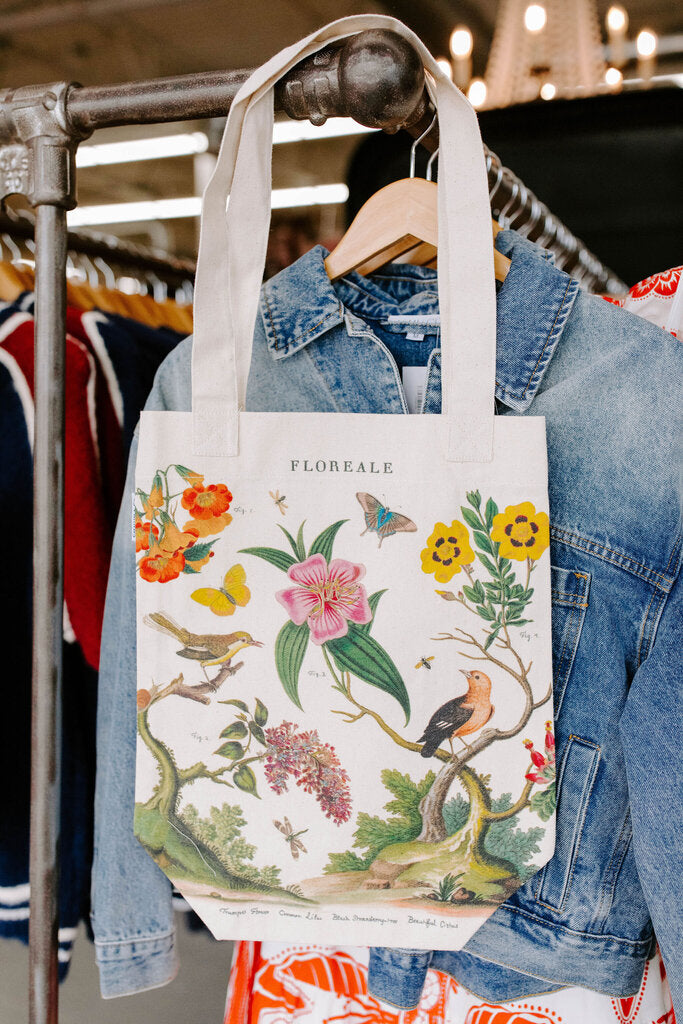 Floreale Canvas Tote