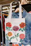 botanica canvas tote