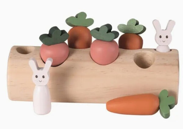 Rabbit and Vegetables Log