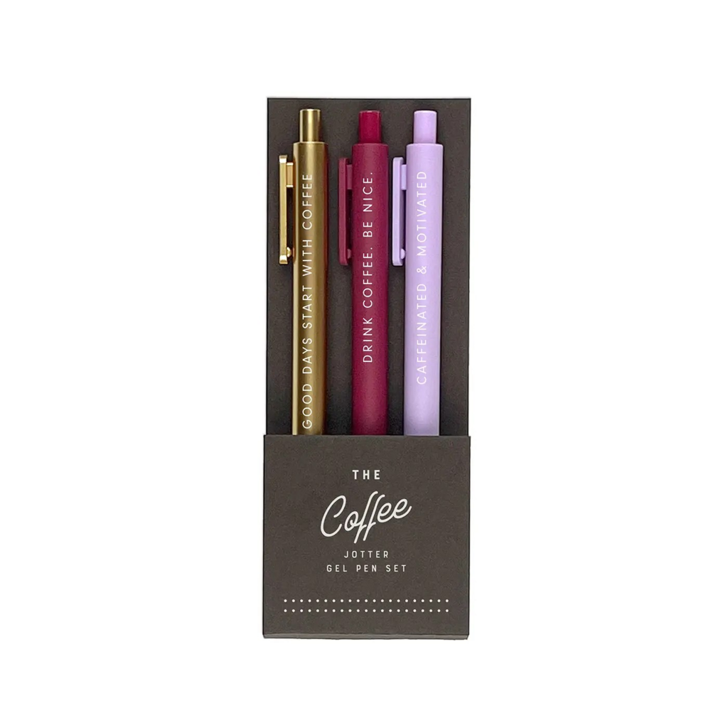 coffee jotter set