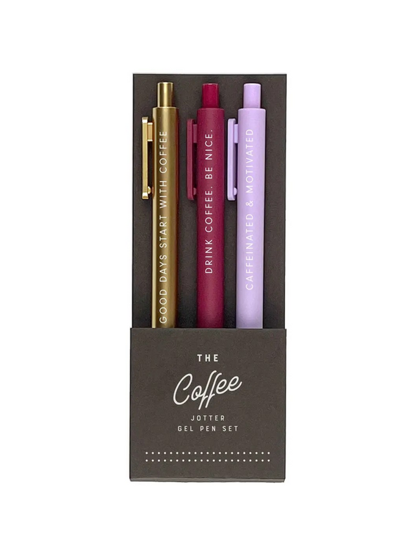 coffee jotter set