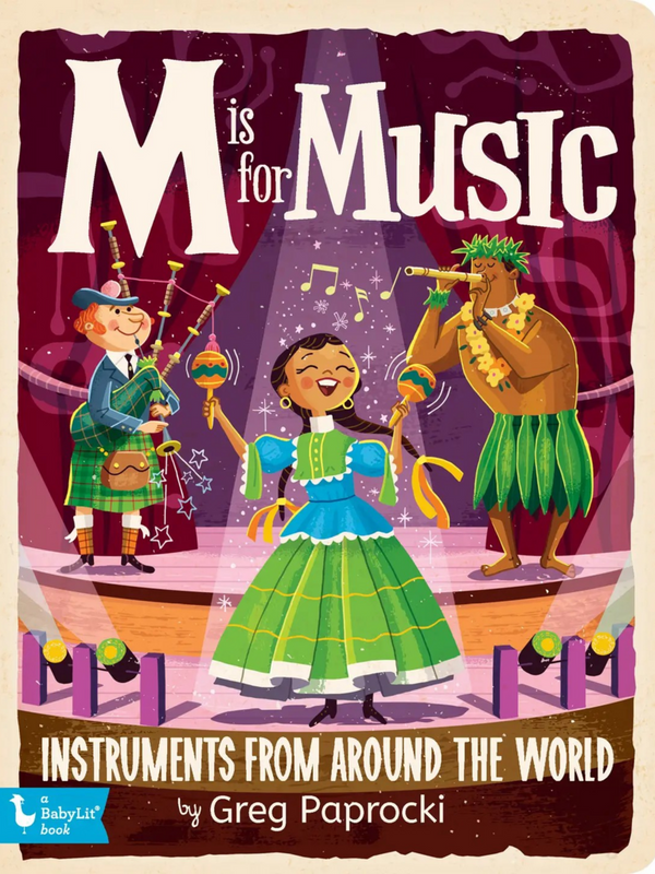 M Is For Music; Alphabet Board Book