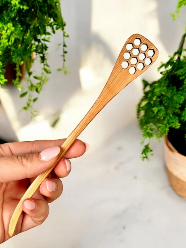 Bamboo Honey Dipper Spoon