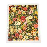 summer wildflower pasture swedish dishcloth