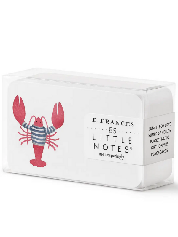 lobster little notes