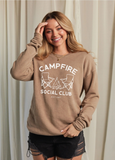 campfire social club in beach sand sweatshirt