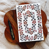 Floral Wreath Notebook