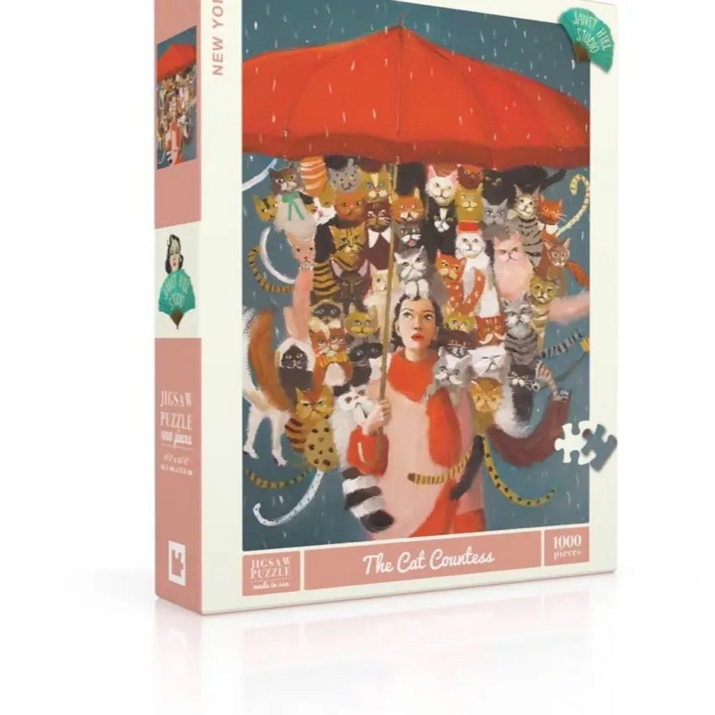 The Cat Countess - 1000 Piece Jigsaw Puzzle
