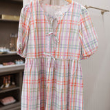 Plaid Baby Doll Dress