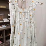 Sage Embroidered Dress