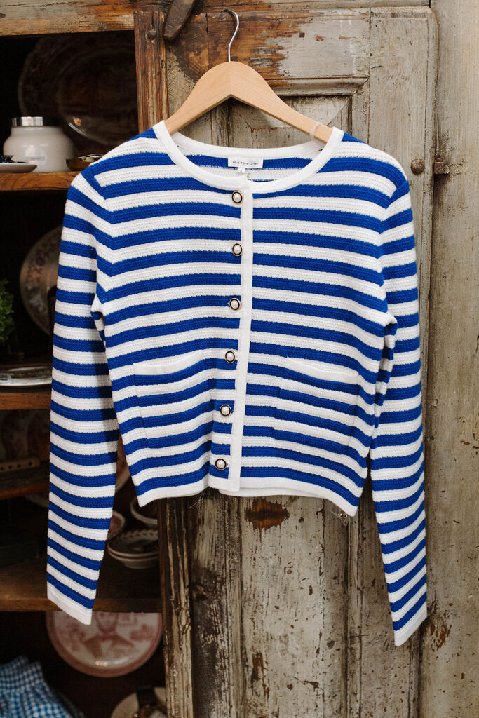 royal long sleeve knit cardigan