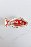 fortune fish trinket dish
