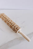 Floral Embossed Rolling Pin