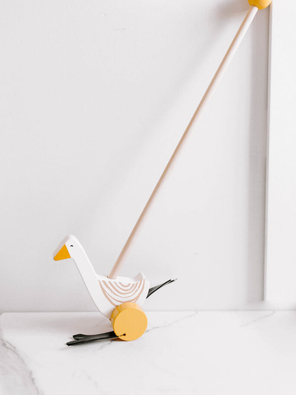 Goose Push Toy