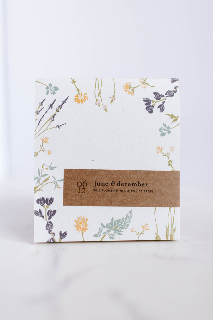 Wildflowers Mini Notes
