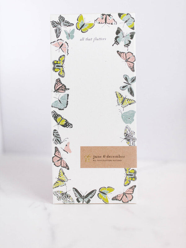 All That Flutters Notepad