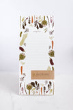 Spring Veggie Market List Notepad