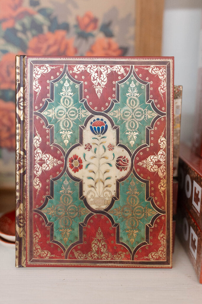 Floral Parchment Journal