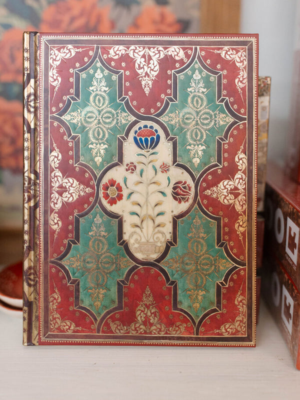 Floral Parchment Journal