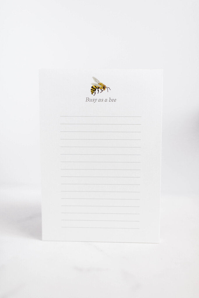 Busy As A Bee | Notepad