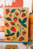 Berries Embroidered Journal Notebook