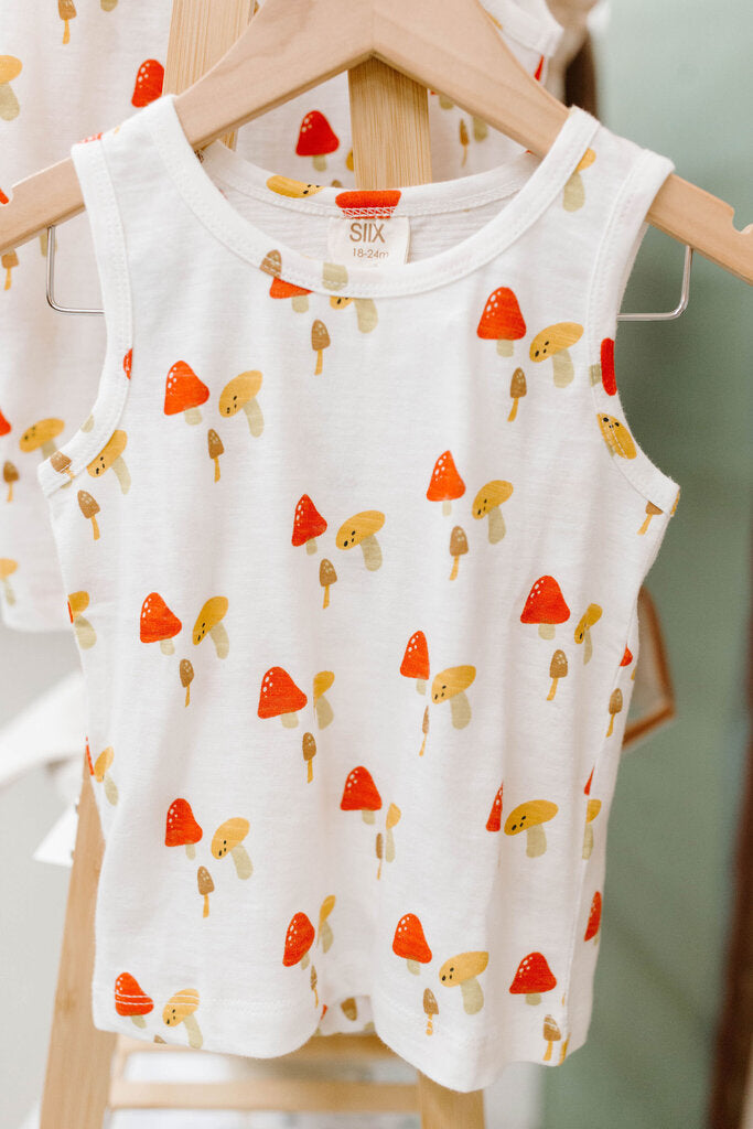 mushroom tank short set
