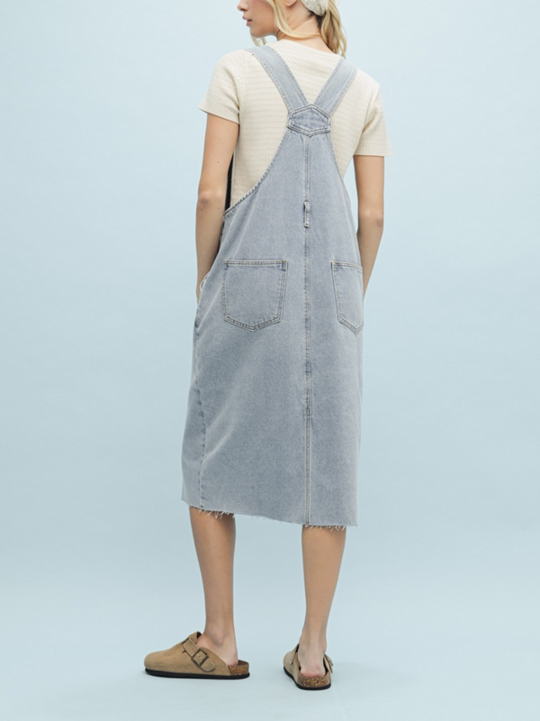 denim midi skirtall