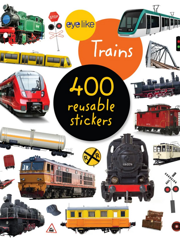 Eyelike Stickers: Trains