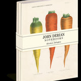 set of 3 kitchen delights notebooks