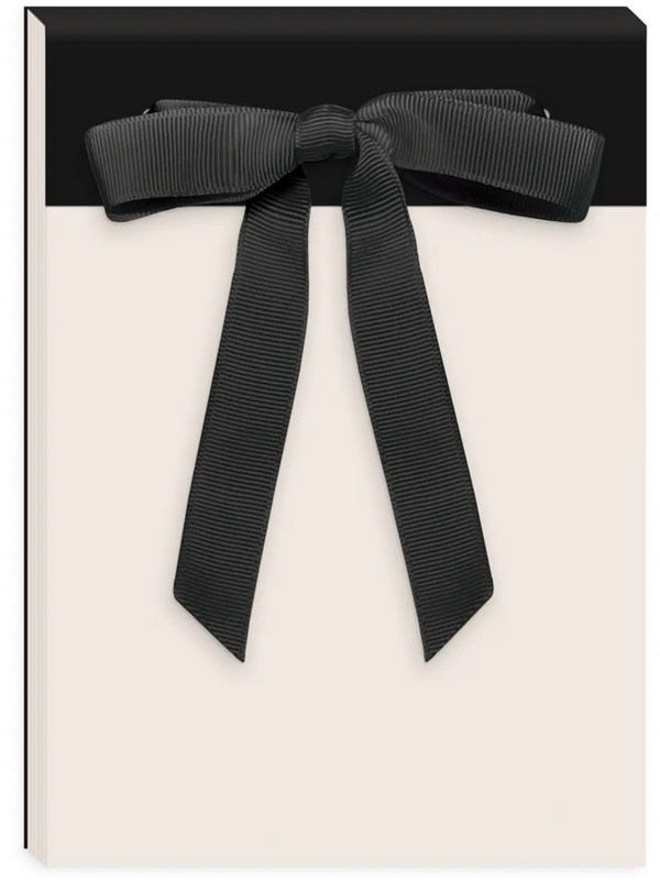 Black Top Bound Notepad