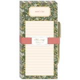 Forest Floral Magnetic List Pad with Pen