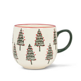 Rounded Christmas Tree Mug