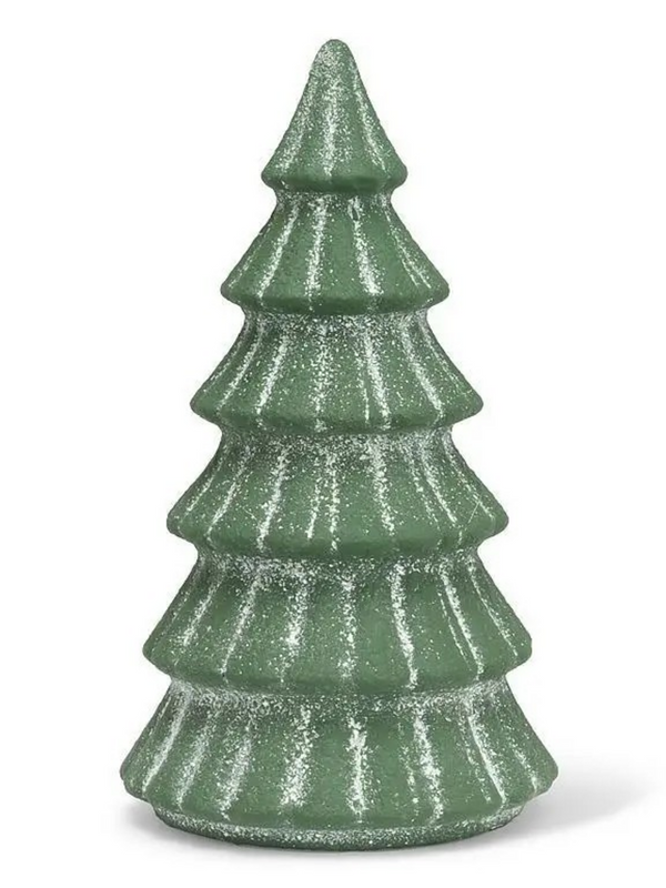 Large Snowy Evergreen Tree