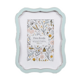 4x6 blue vintage style picture frame