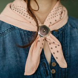 concho scarf slide (daisy)
