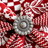 concho scarf slide (sunflower)