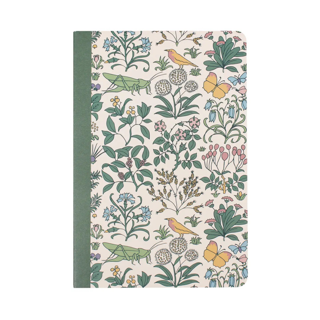 Notebook Voysey Apothecary Botanical Garden
