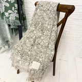 William Morris Blanket Grey