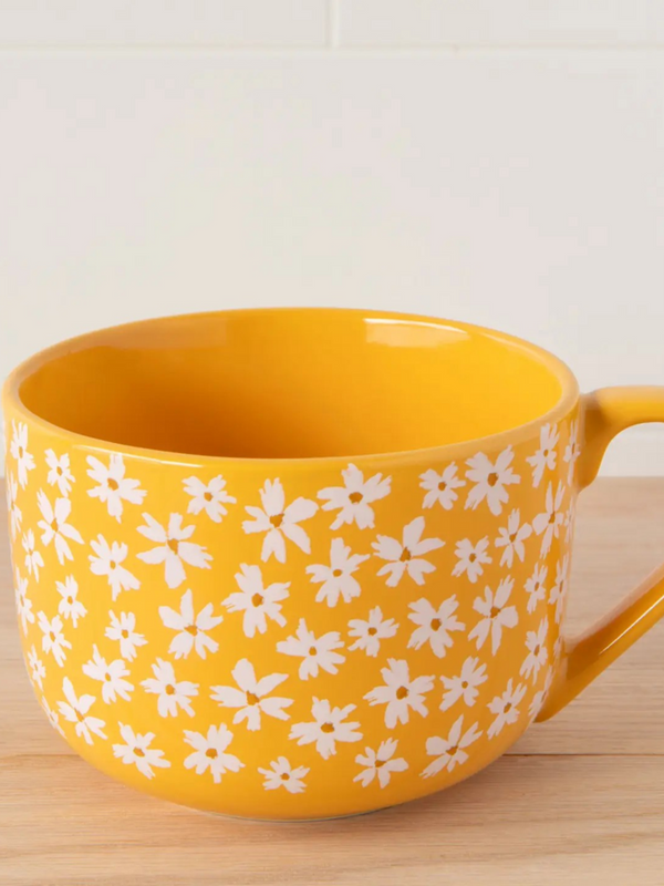 Full Bloom Latte Mug