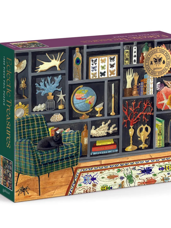 Eclectic Treasures 1000 Piece Foil Puzzle