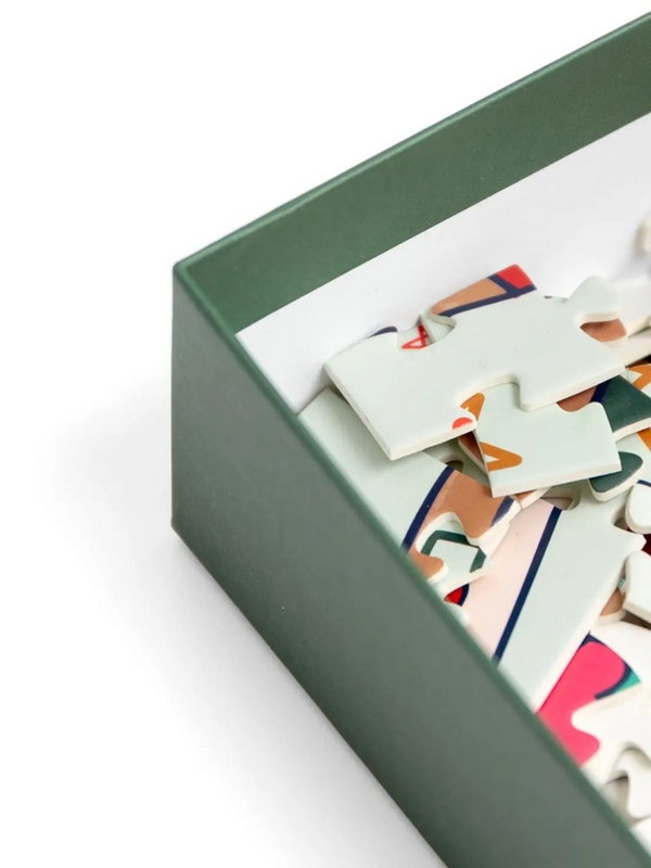 Christmas Western Cowgirl Boots - 400 Piece Jigsaw Puzzle