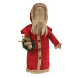 Santa sitter with wreath