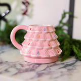 Pink Tree Mug 18oz