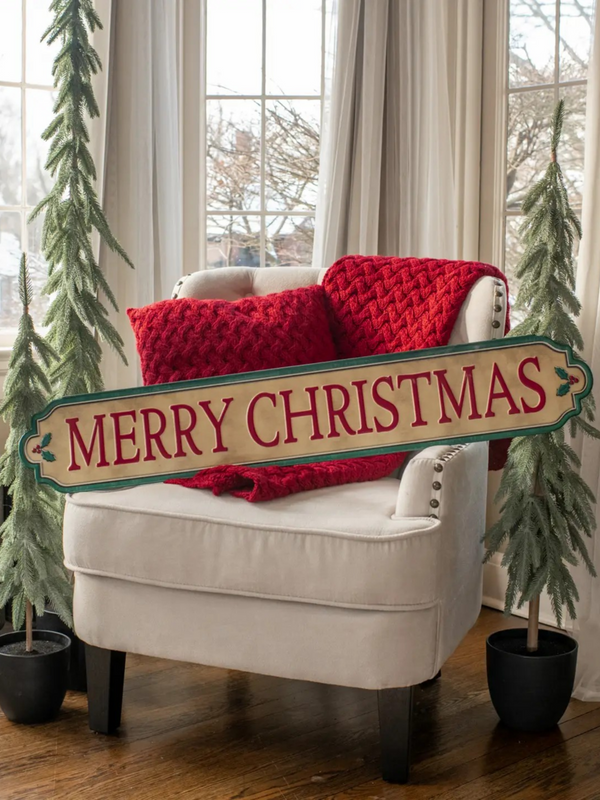42.75" Merry Christmas Plaque